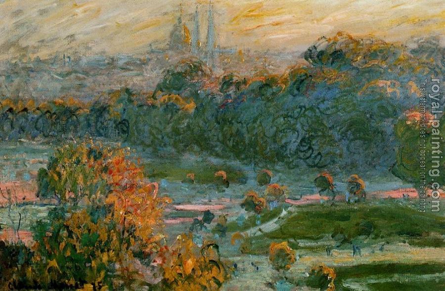 Claude Oscar Monet : The Tuileries II